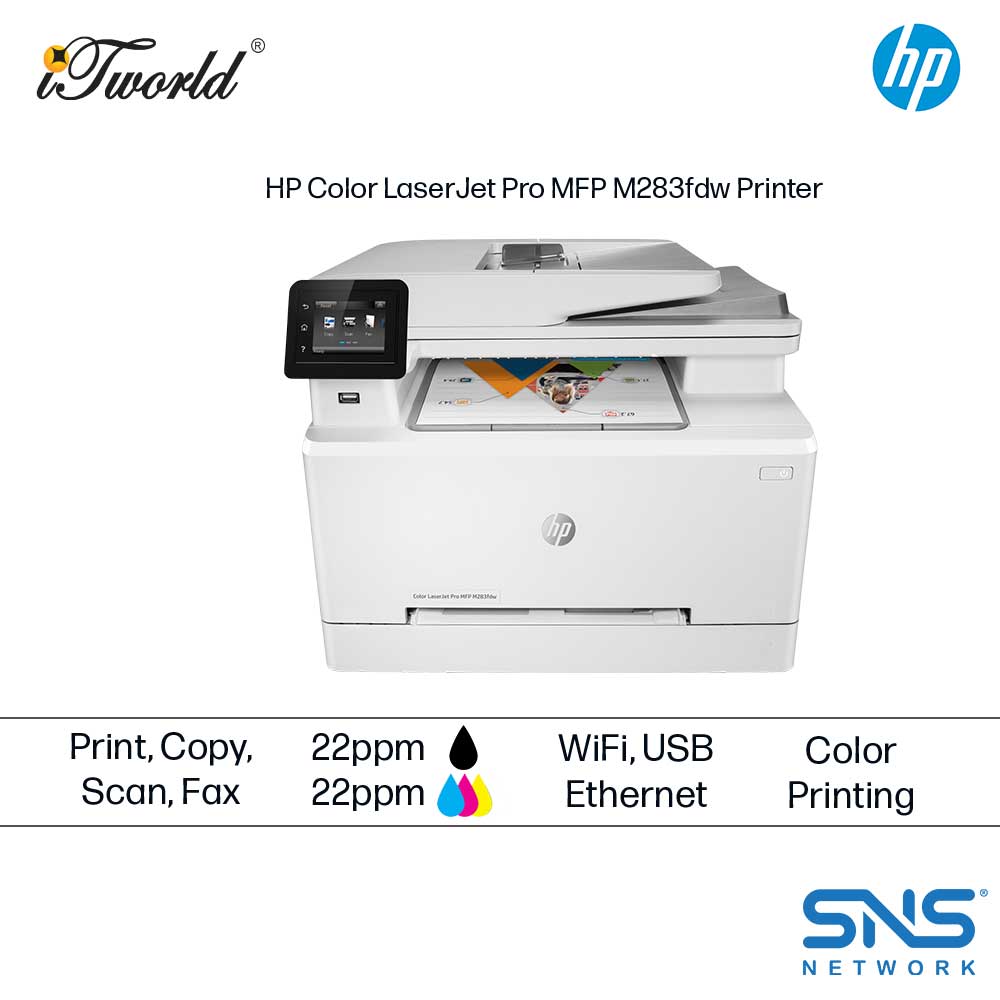 HP Wireless Color LaserJet Pro MFP M283FDW (7KW75A)