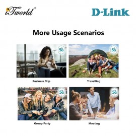 D-Link DWR-U2000 5G Mobile Router Wi-Fi Hostpot