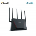 D-LINK AX3000 Wi-Fi 6 Router with 5 x Antenna DIR-X3000Z Blk