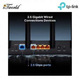 TP-Link BE400|BE6500 Dual Band Wi-Fi 7 Router