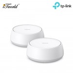 TP-Link Deco BE25 (2-Pack) BE5000 Whole Home Mesh Wi-Fi 7 System (2-Pack) - Deco BE25(2-Pack)