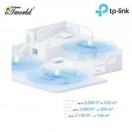 TP-Link Deco X10 (3-Pack) AX1500 Whole Home Mesh Wi-Fi 6 System
