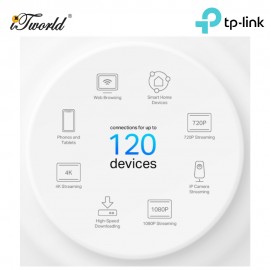 TP-Link Deco X10 (3-Pack) AX1500 Whole Home Mesh Wi-Fi 6 System