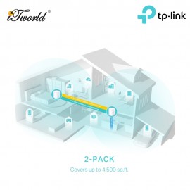 TP-Link Deco X50 (2-pack) AX3000 Whole Home Mesh Wi-Fi 6 System
