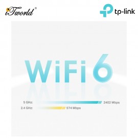 TP-Link Deco X50 (2-pack) AX3000 Whole Home Mesh Wi-Fi 6 System