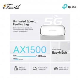 TP-Link Archer NX205 5G AX1500 Wireless Dual-Band Gigabit Router