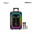 SonicGear Hyperbox 1300 Pro Trolley Portable Speaker With 2 Microphone 8886411938482