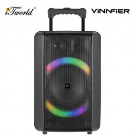 Vinnfier Tango 600 WMV Portable Trolley Wireless Speaker with Dual Mic 9555 63720 5058