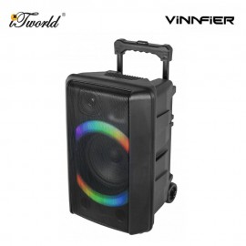 Vinnfier Tango 600 WMV Portable Trolley Wireless Speaker with Dual Mic 9555 63720 5058