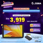 Zebra ET45 Enterprise Android Tablets 10.1" WUXGA Display 1D 2D Bluetooth 5.0 WiFi & Cellular (ET45CB-101D1B0-A6)