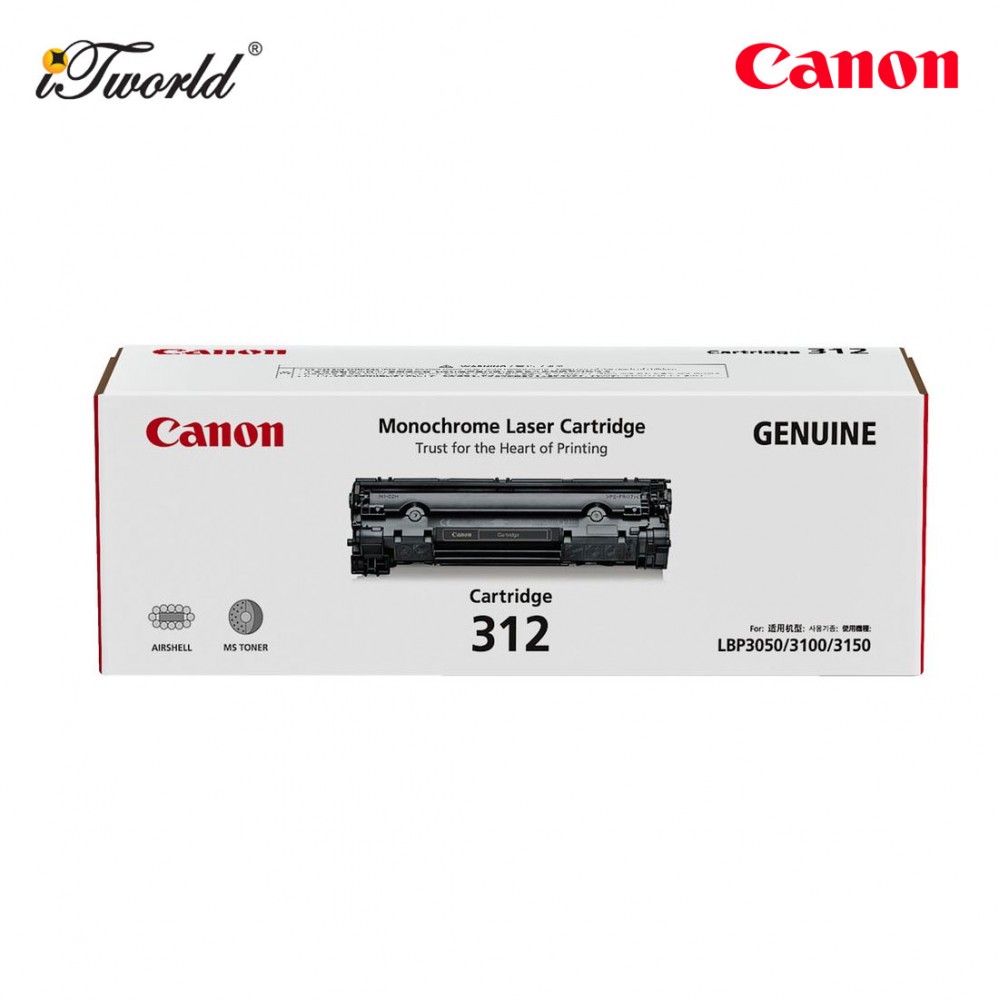 Canon 312 Toner Cartridge - Black