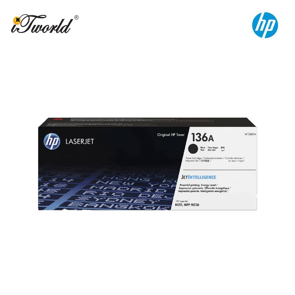 [Pre-order] HP 136A Original LaserJet Toner Cartridge-Black [ETA: 4 weeks if no delay]