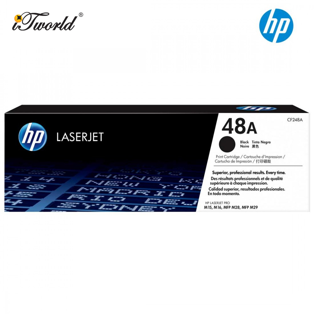 HP 48A Black Original LaserJet Toner Cartridge CF248A