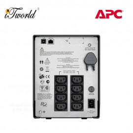 APC Smart-UPS C 1500VA LCD 230V SMC1500I - Black