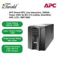 APC Smart-UPS 1500VA LCD 230V SMT1500I - Black