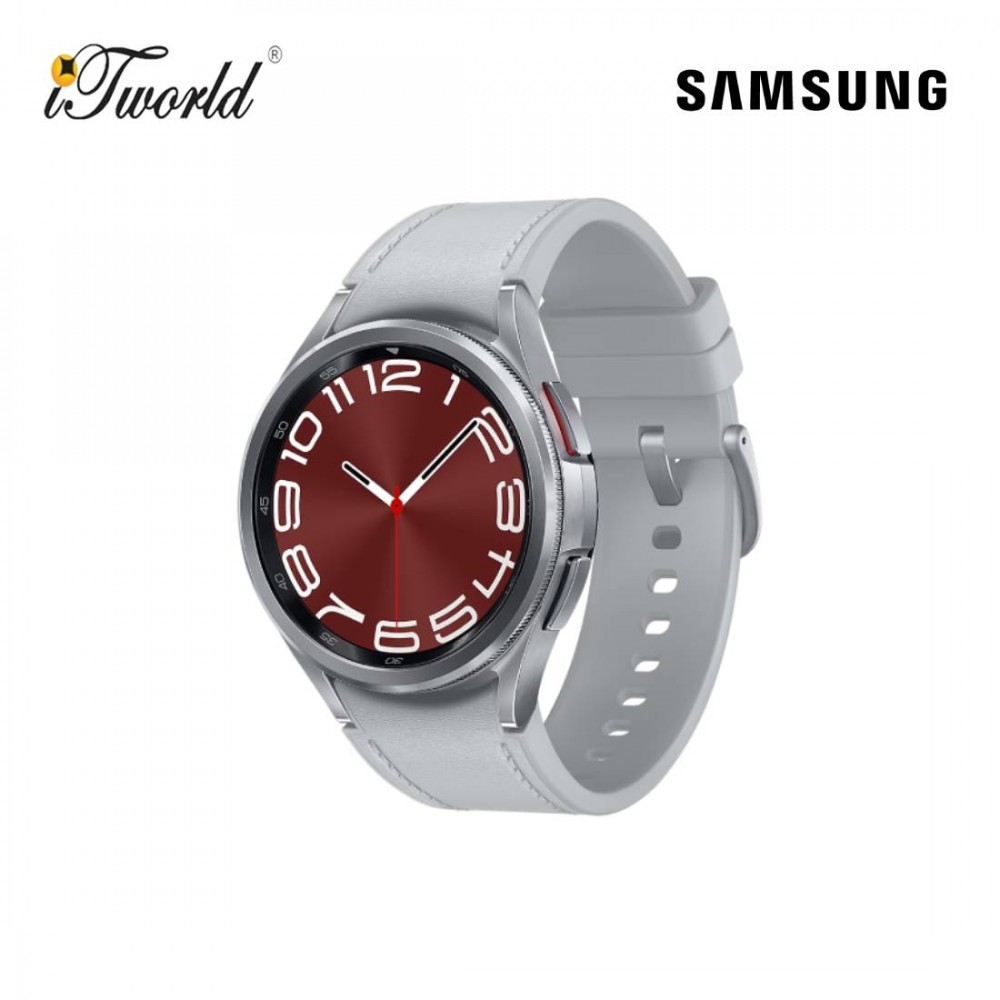 [PREORDER] Samsung Galaxy Watch6 Classic (LTE, 43mm) Silver (SM-R955)