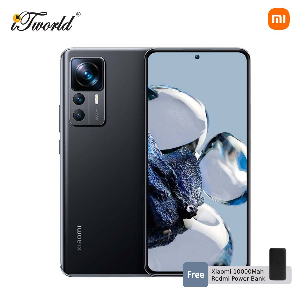 Xiaomi Mi 12T Pro 8GB + 256GB Smartphone - Black