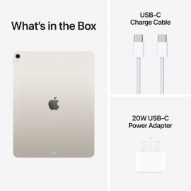 Apple 13-inch iPad Air M4 Wi-Fi + Cellular 1TB - Starlight