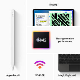 Apple 12.9-inch iPad Pro 6th Gen Wi‑Fi 128GB - Space Grey