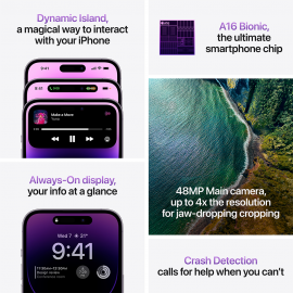 Apple iPhone 14 Pro 128GB Deep Purple [ETA: 1st week of Oct]