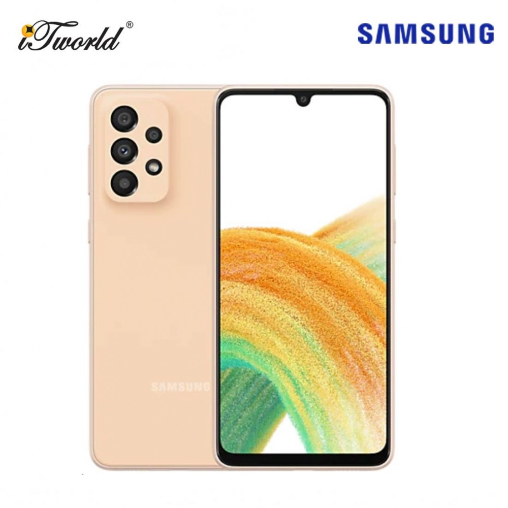 [*Preorder] Samsung Galaxy A33 5G 8+128GB Smartphone - Peach (A336)