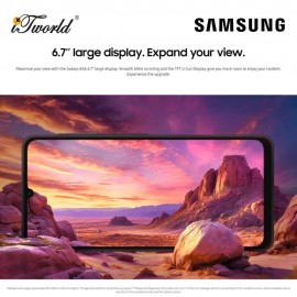 [Pre-order] Samsung Galaxy A06 LTE (4GB + 128GB) Black (SM-A065FZKGXME) [ETA: 3-5 working days]