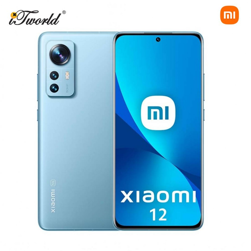 Xiaomi 12 8GB +256GB Smartphone - Blue