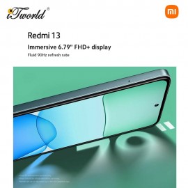 [*Free Redmi Buds 4 Active] Xiaomi Redmi 13 8+256GB Smartphone - Black