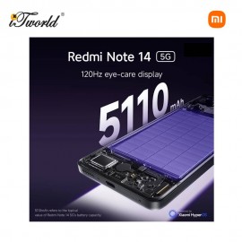 Redmi Note 14 5G 8+256GB - Purple