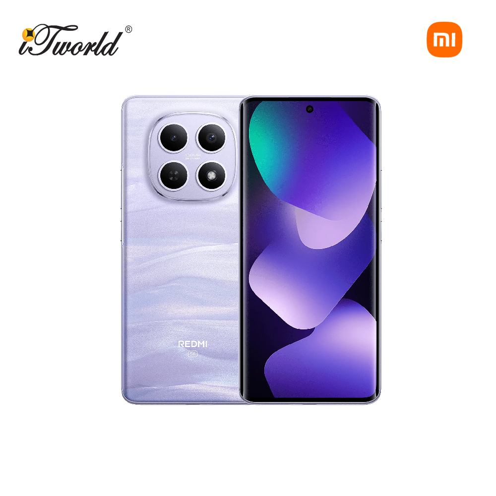 [REAY STOCK] REDMI Note 15 5G  8GB RAM 256GB ROM Mist Purple - Original Mi Malaysia