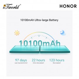 [Free Cover] Honor Pad X8B (6+6)*12GB + 128GB [LTE] - Grey
