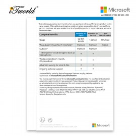 Microsoft 365 Family 2021 15 Months- ESD [Previously Known as Office 365 Home] 6GQ-01403