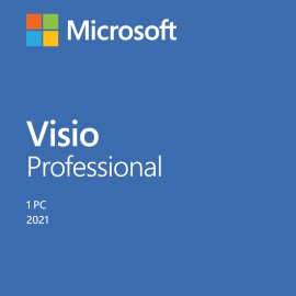 ESD - Microsoft Visio Pro 2021 Win All Lng PKL Online DwnLd C2R NR (ESD) - D87-07606