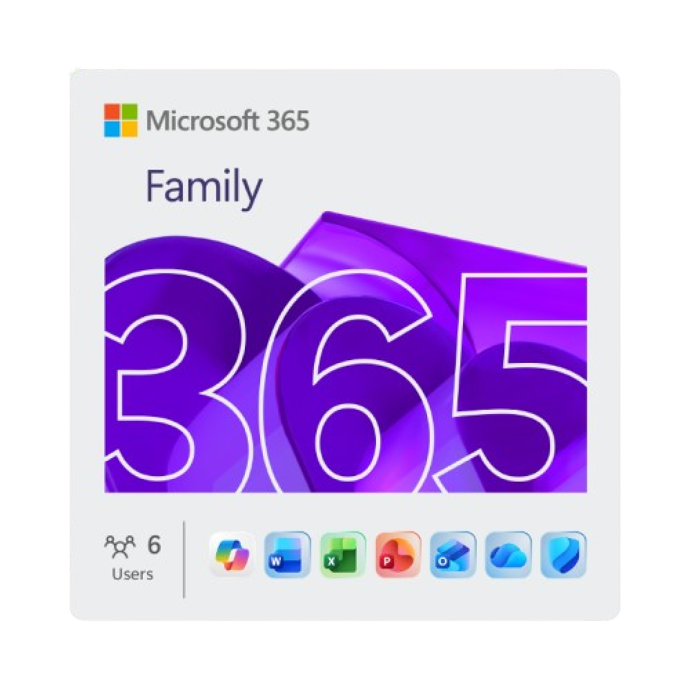 Microsoft Office 365 Family (ESD) 12 Month - EP2-36890