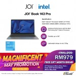 JOI Book 143 Pro (N4120,4GB,128GB eMMC,Integrated,14”,W11Pro) + Backpack