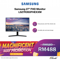 Samsung 27" FHD Flat Monitor LS27R350FHEXXM